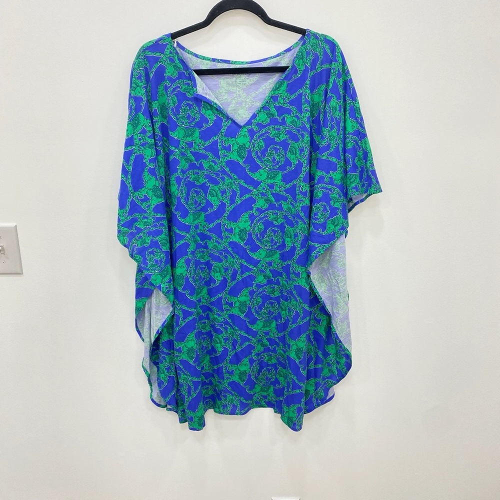 Lilly Pulitzer Loopy Elephants Tunic Dress